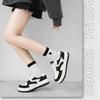 Summer New Platform Board Shoes Women's Black and White Panda Girl Student Shoes Sports Casual White Shoes for Women