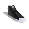 adidas Neo Bravada Mid Synthetic Leather Slip Resistant Durable High Top Skate Shoes Men Sneakers Black White FX9143