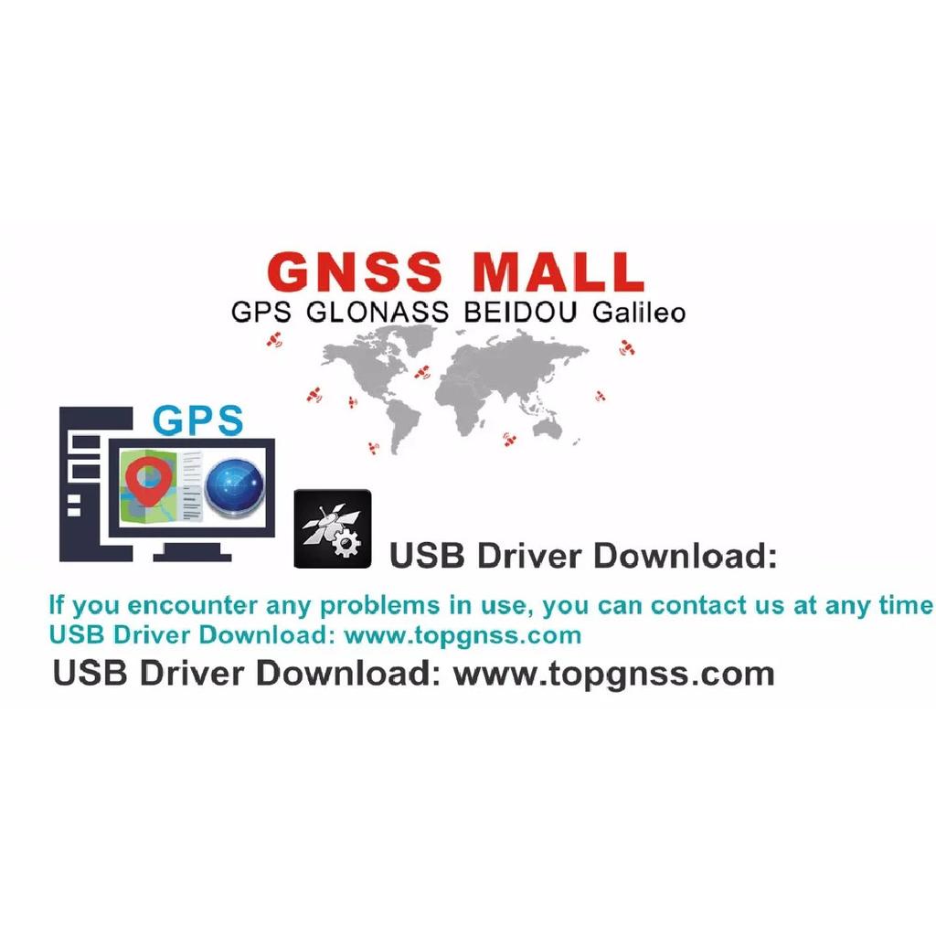 TOPGNSS USB GPS-приемник ГЛОНАСС ГАЛИЛЕО M8030 Двойной GNSS-приемник модуль антенна для ноутбука ПК, GN800G, лучше чем BU-353S4 G-mouse