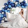 Blue Balloons Set Garland Kit Gold Confetti Balloon Arch Birthday Party Decoration Kids Wedding Birthday Baby Shower Globos Toys