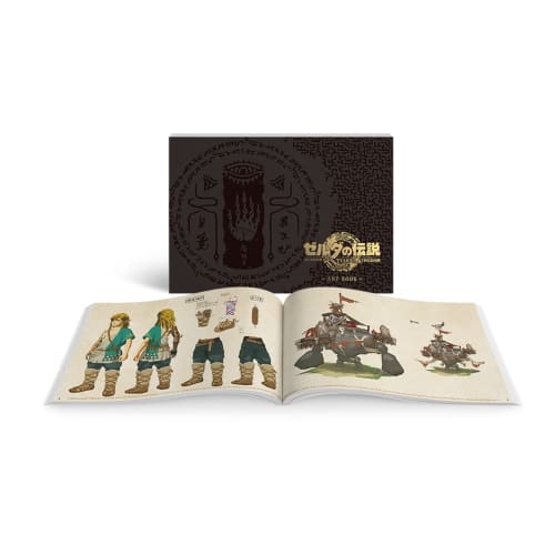 [Delivered in original shipping box] The Legend of Zelda: Tears of the Kingdom Collector's Edition -Switch + Plush Cushion Hylian Shield Set [.co.jp E