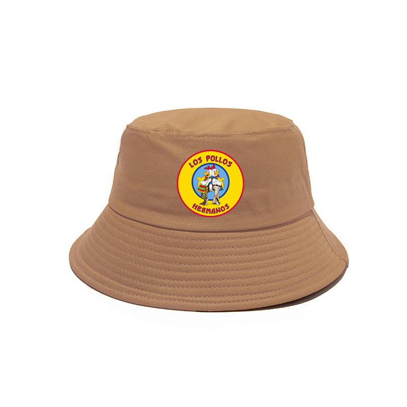 Los Pollos HerUnisexos Bucket Hats New Outdoor Cotton Panama Hat Summer Cool Sun Caps Bob Hat