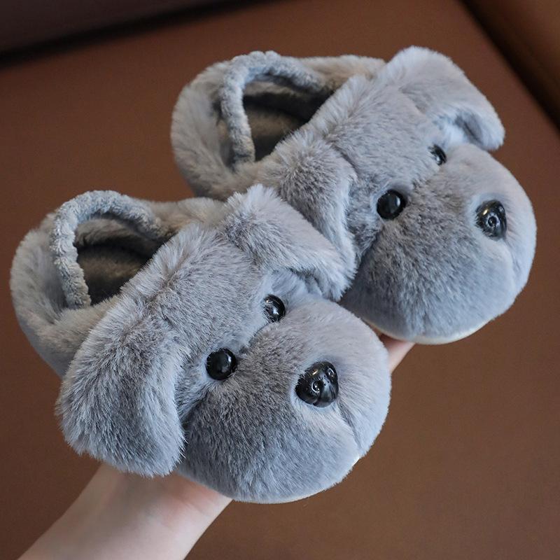 Children's Slippers Boys Cute Cartoon Girls' Slippers Infants Children Autumn Winter