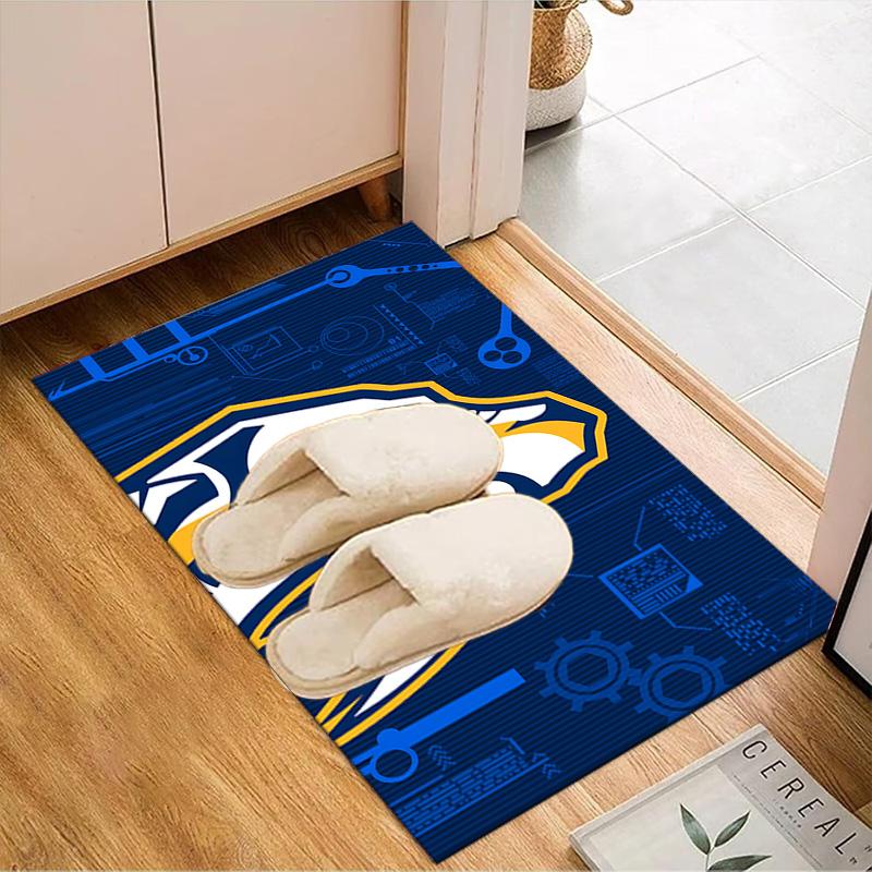 St. Louis Hockey Floor Mat for Living Room, Game Rooms, Office, Bedroom, Office Floor Mat Playful Design, Christmas Fan Gifts