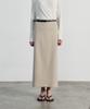 Notia Standard Fit Long Skirt - Beige