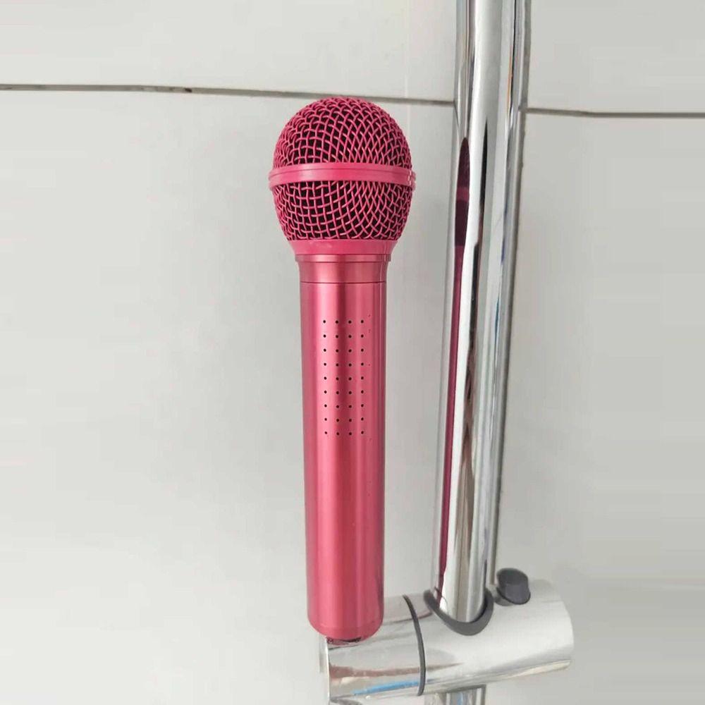 High-pressure Microphone-shaped Shower Head Funny Shower Sprayer New Showerhead Bathroom