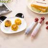 Backdekorationsstift Verdickter Silikon-Spritzbeutelstift Wiederverwendbarer Schokoladen-Marmeladen-Dressingstift für Backen und Salat