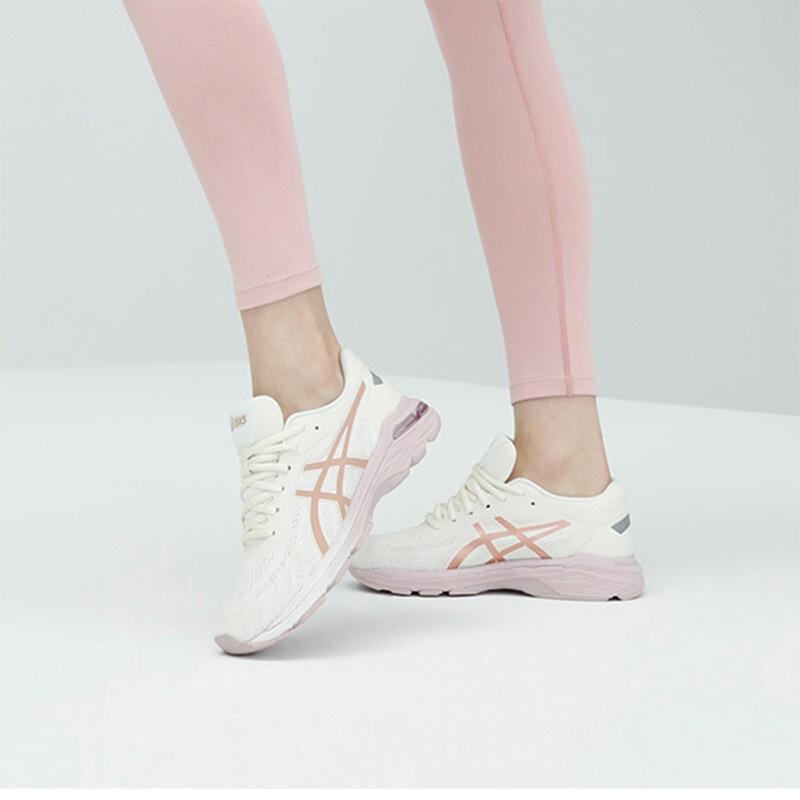 Asics Gel-Pursue 5 Classic Color Block Fabric Low Top Casual Running Shoes Women Sneaker White Platinum 1012A524-102