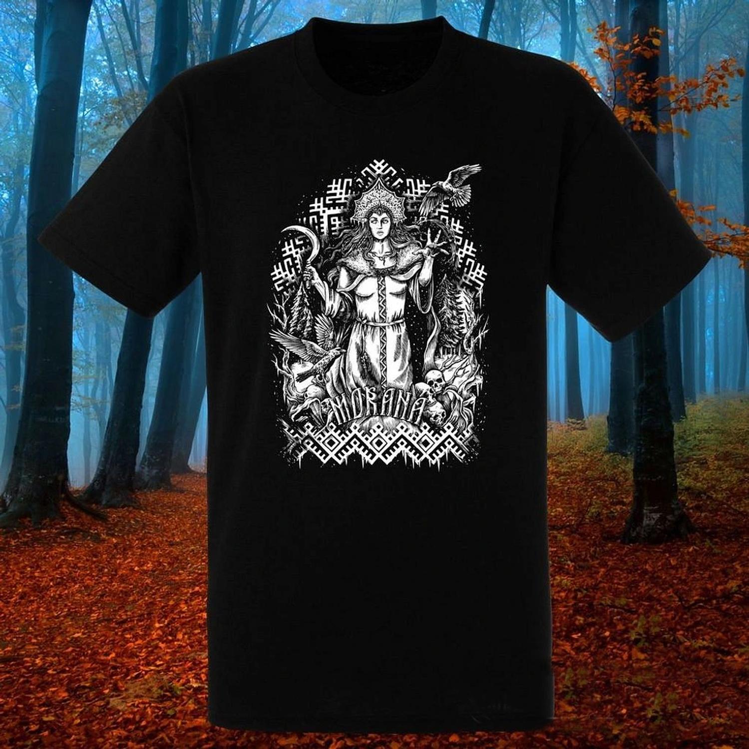 Slavic Goddess of Winter and Death Morana TShirt Summer Cotton Short Sleeve ONeck Unisexs T Shirt New S3XL S