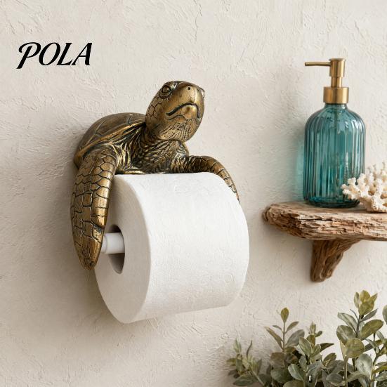 Shark Design Bathroom Accessory Toilet Paper Roll Holder, Turtle/Shark Design, Wall Mount Dispenser Decor, Easy Install Durable 3D Printed Rack Holder