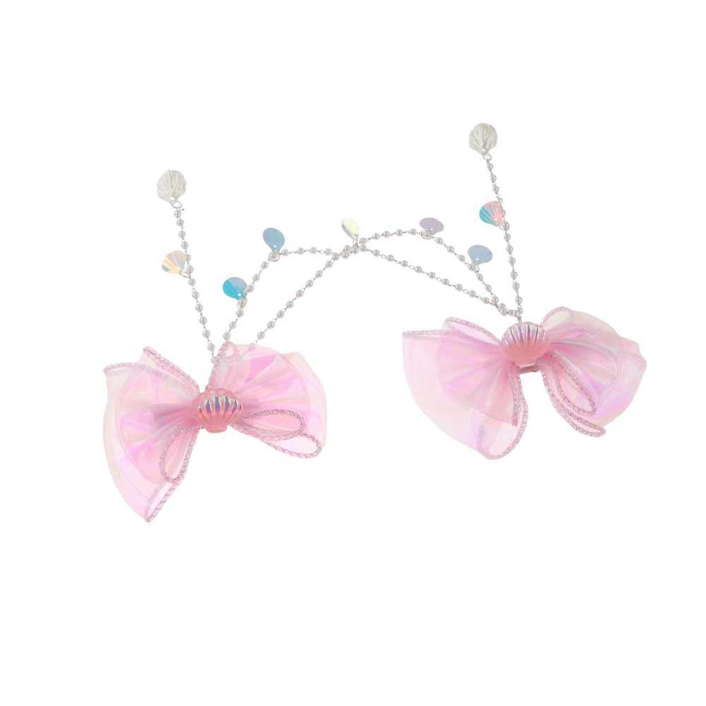 

Bow Baby Head Wear Fringe Mermaid Princess Forehead Chain Sweet Headwear
