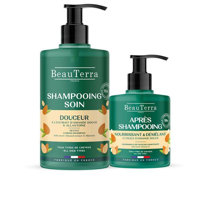 SHAMPOOING FORTIFIANT EXTRA-DOUX 750 ML + APRÈS-SHAMPOOING 500 ML PACK 2 pcs