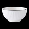 NHZHIW Japanese Style Ceramic Rice & Soup Bowl