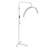 26in LED Floor Light Kit Color Temperature Brightness Adjustable Half Moon Lamp with Stand for