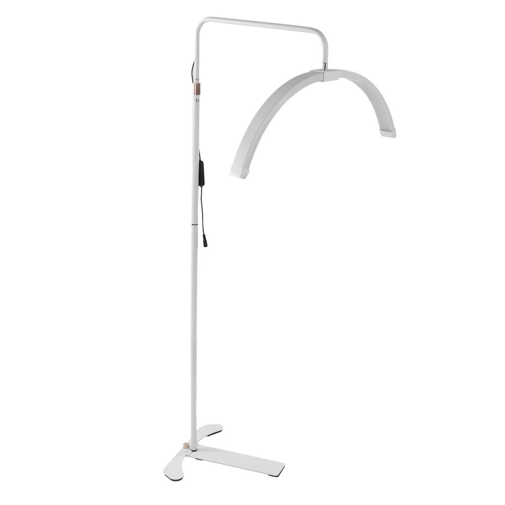 26in LED Floor Light Kit Color Temperature Brightness Adjustable Half Moon Lamp with Stand for