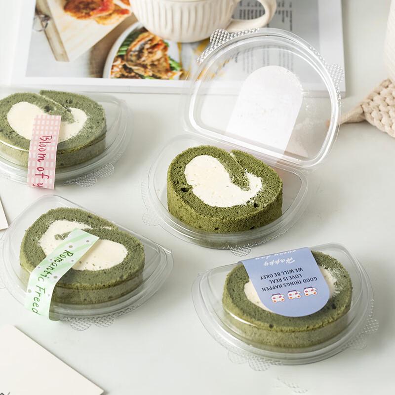 Прозрачная коробка для упаковки рулета