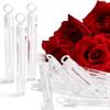 10-300Pcs Love Heart Bubble Tube Transparent Bubble Soap Bottle Heart Shape Tube Bubble Wand Birthday Wedding Party Decor Gifts