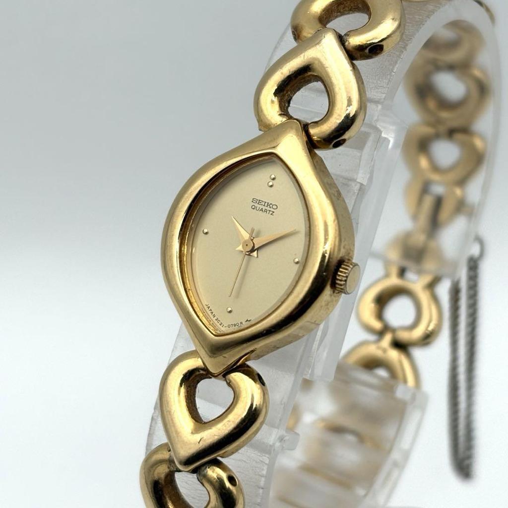[USED] SEIKO Gold Quartz Women's Watch with GOLD Bracelet