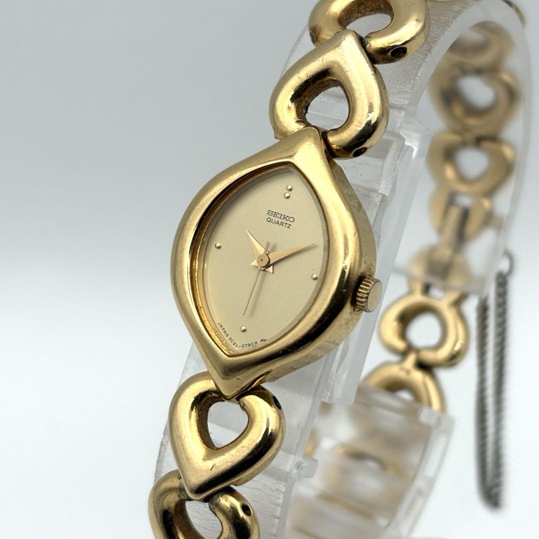 

[USED] SEIKO Gold Quartz Women s Watch with GOLD Bracelet