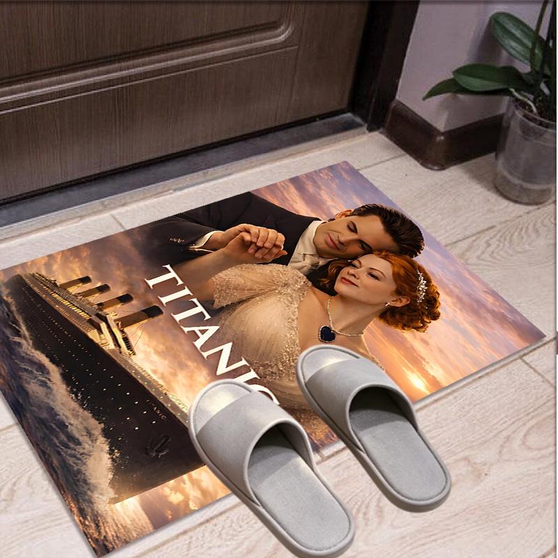 RMS Titanic Pattern Rug, Indoor/Outdoor Mat, for Picnic, Gameroom, Bedroom, Office, Living Room, Home Decor Carpet, Birthday Gift