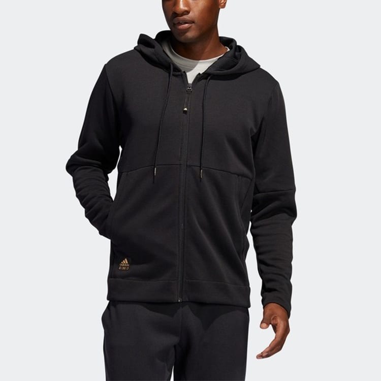 Adidas Jackets Men's Black Hooded Moderate Other FP8206