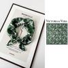 VICTORIA&VERA Spring/Summer Retro Mulberry Silk Printed Scarf