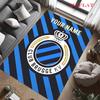Custom Club Brugge Carpet Rug for Living Room Bedroom Home Sofa Decoration,Kids play Nonslip Floor Mat