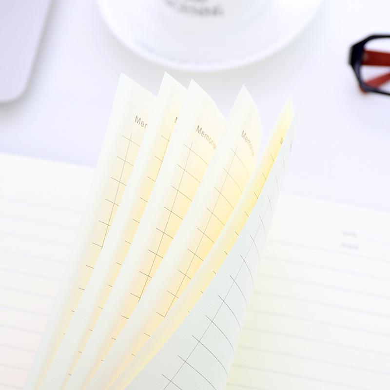 Korean Retro Business Hardcover Diary Notebook with Buckle - 18K/25K Stationery