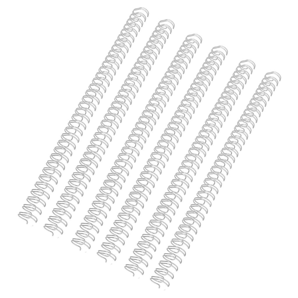 100 Stück Spiralbindespiralen 34   3:1 Teil   Papier Doppelspirale Bindespiralen 120 Blatt Kapazität 14,3 mm Durchmesser