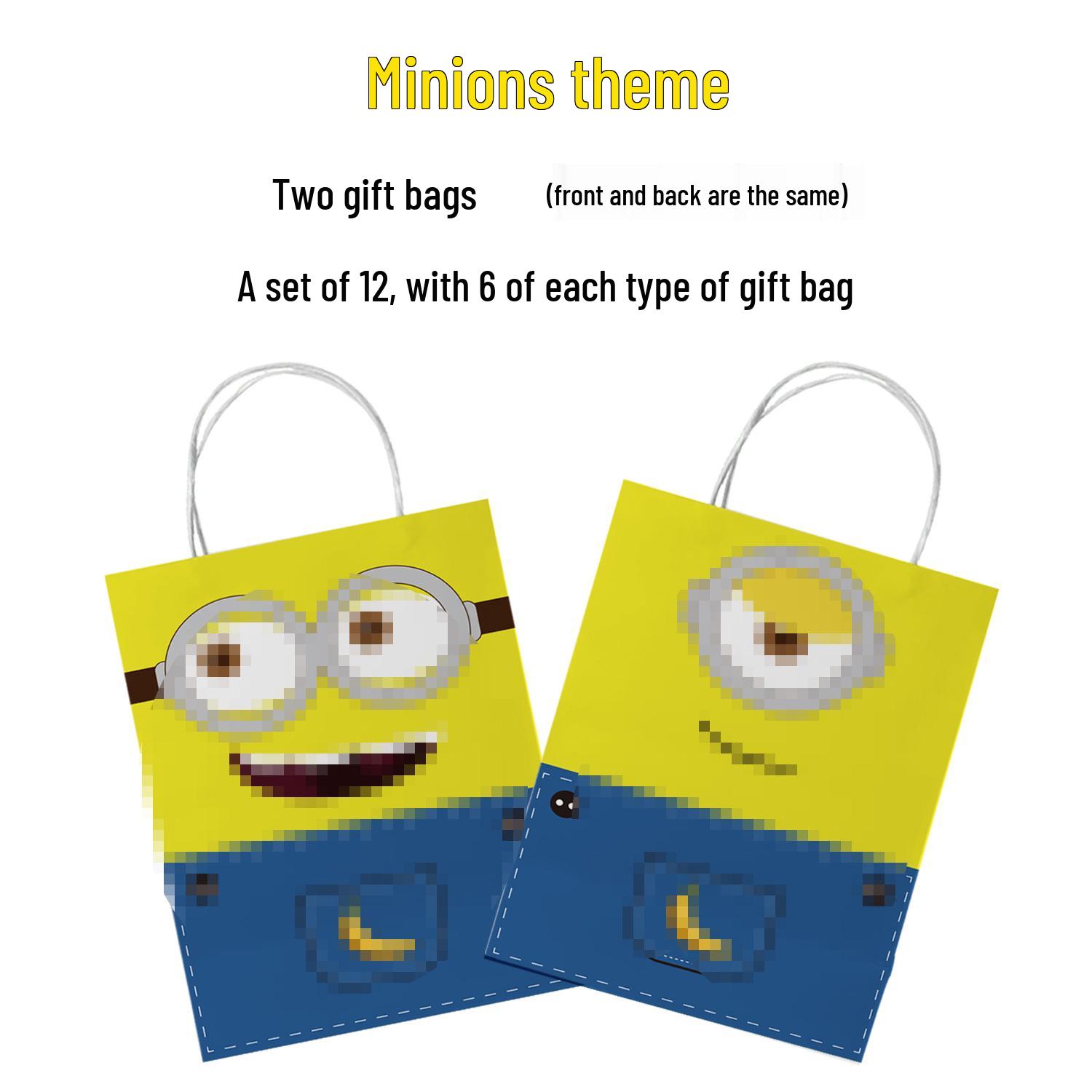 In Stock Thief Na Ba Gift Paper Bag for Birthday & Festival Celebrations - Kraft Candy Tote