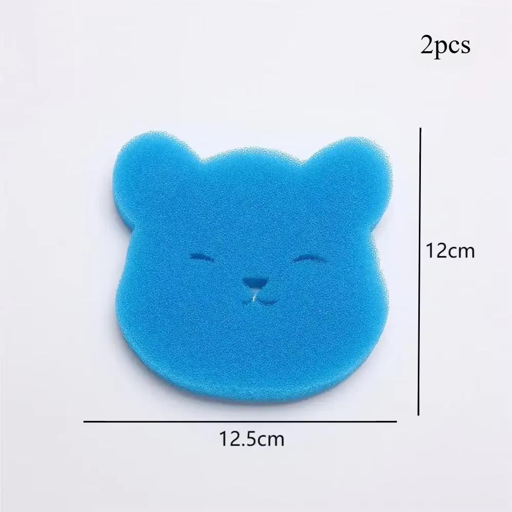 2pcs Cartoon Octopus Bear Washing Machine Sticky Hair Tool Wash Clothes Anti Tangling Home Pet Hair Clean Sponge Accessories