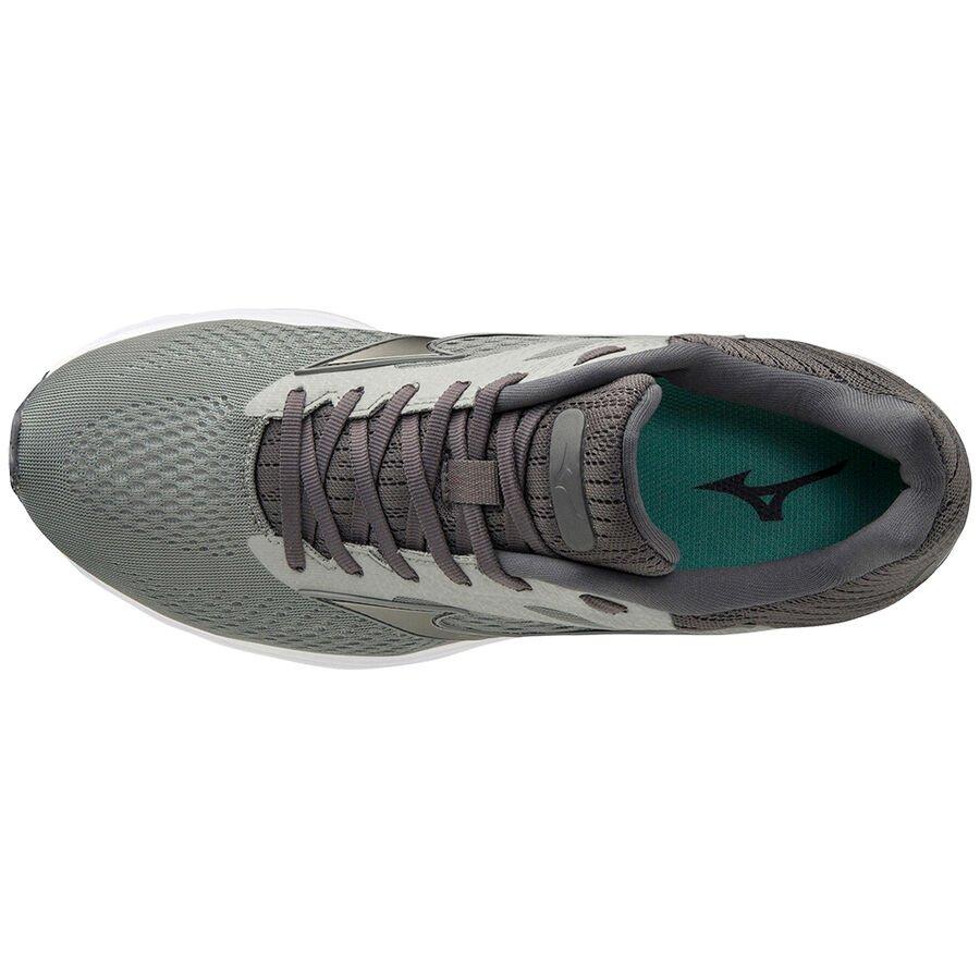 Mizuno Rider 23 Comfortable Mesh Cushioning Non-Slip Lightweight Low-Top Casual Running Shoes Unisex Sneaker Gray White J1GC190361