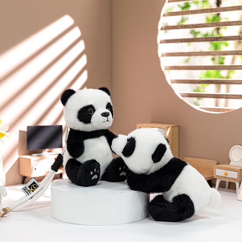 Panda Plush Toy Mini Cute Animal Soft Stuffed Toy For Kids And Collectors