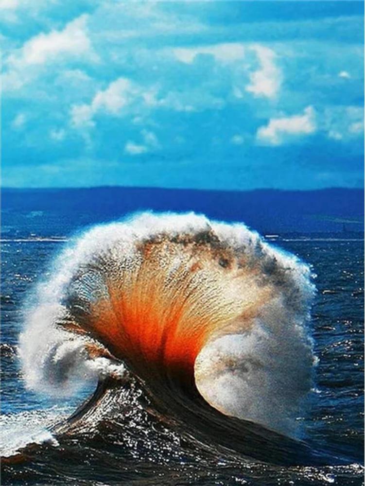 

5D DIY Алмазная картина Лиса Полная площадь Алмазная вышивка Животное Женщины Портрет Вышивка крестом Декор для дома Full Square (20X30CM) серый