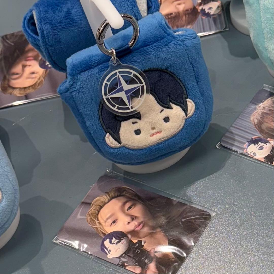 

[USED] BABY miniblue mini pouch key ring