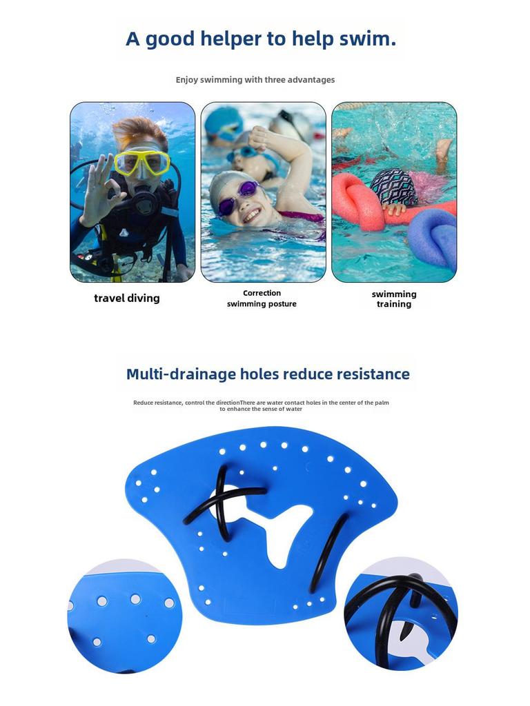 Axe Paddle: Training Swim Paddles for Adults & Kids