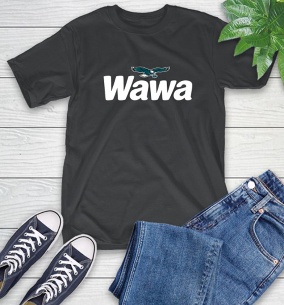 Wawa Eagles T-Shirt Y2k Tshirt Camisetas Mens Clothes New In Top & Tees Tee Shirt Homme Tshirts for Men Graphic T Shirts 80402