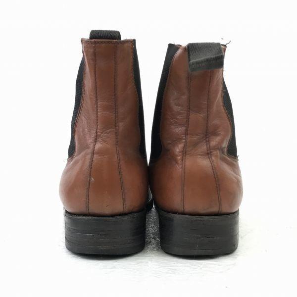Vintage 90s/Goodyear Welt Leather Chelsea Boots/26.5-27.0cm/Brown/Cap Toe(USED)