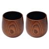 Natural Jujube Wooden Tumbler Cup, Old Fashioned Wooden Whiskey Glass Bourbon Mugs Gifts for Men Birthday & Christmas