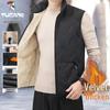 Woodpecker Plus Men's Velvet-Thickened Windproof Waterproof Winter Vest