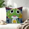 Hot Gunsou Keroro Frog Pillow Gift Home Office Decoration Bedroom Sofa Car Cushion Cover Case X