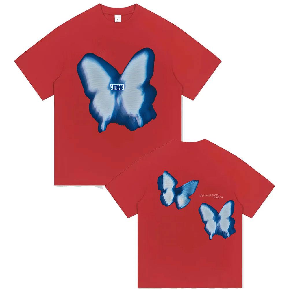 

Singer Aitana Metamorfosis Album Tour 2026 Printed Tshirt for Men and Womens Fashion Summer Printed 100 Pure Cotton Tshirt S