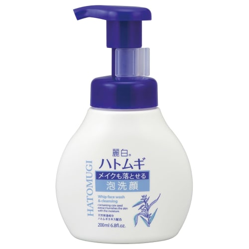 

Reihaku Hatomugi Foaming face wash that can remove makeup 200ml