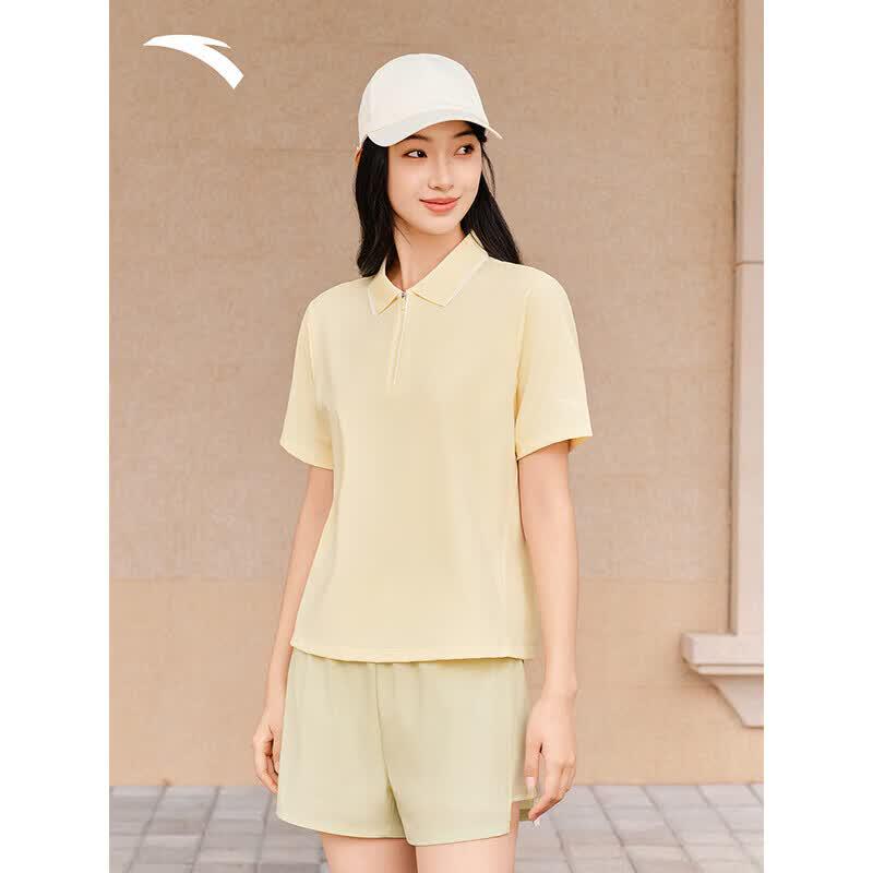

ANTA Women s Polo Shirt & Pleated Skirt Set
