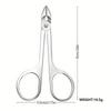 Xiaomi Professional Stainless Steel Cuticle Scissors with Barbed Blades Designed for Cutting Seamless Trimming of Ingrown Hair Tool
