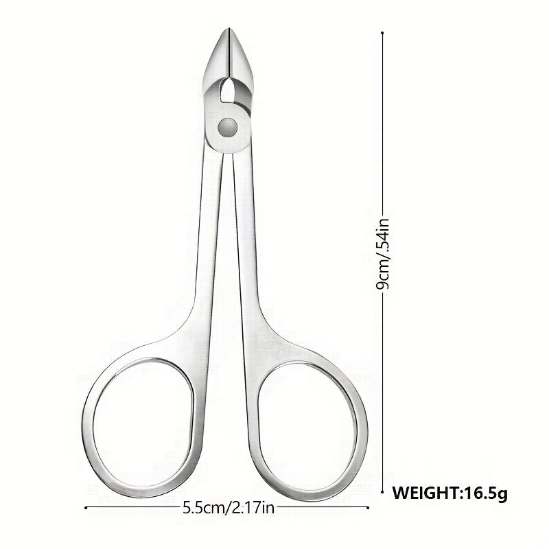 Xiaomi Professional Stainless Steel Cuticle Scissors with Barbed Blades Designed for Cutting Seamless Trimming of Ingrown Hair Tool