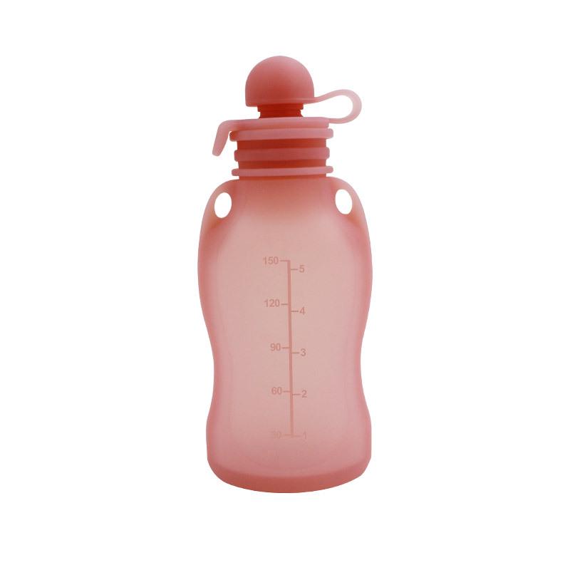 Sacos Reutilizáveis de Silicone à Prova de Vazamento para Armazenamento de Leite Materno, 150ml