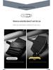 10-Rib Automatic Safety LED Reflective Umbrella with Reverse Close for Sun and Rain Protection