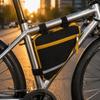 Quick Installation Bike Bag 600D Nylon Fabric Triangle Bicycle Bag  Folding Bike Use