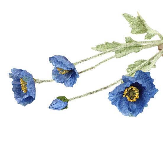 Artificial Flowers Faux Silk Flower Branch with Stems Real Touch Fake Flower Arrangement for Spring Home Kitchen Table Decor